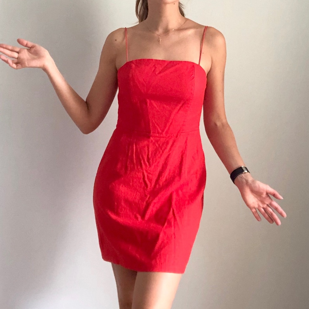New Urban Outfitters Mini strap dress Size 4, fits more like size 2.